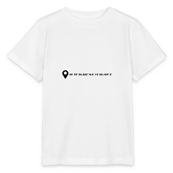 Coordonnées de Mayence - T-shirt bio MINI CREATOR Stanley/Stella Enfant - blanc - Devant - Maike (125cm)