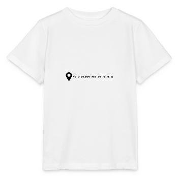 Karlsruhe Coordinates - Stanley/Stella MINI CREATOR Kids’ T-Shirt - white - Front - Maike (125cm)