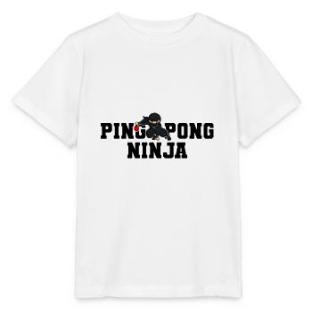 Table tennis - Stanley/Stella MINI CREATOR Kids’ T-Shirt - white - Front - Maike (125cm)
