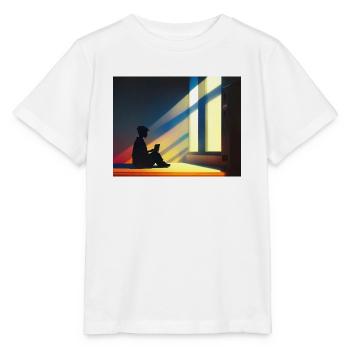 Lofi - Dude - Stanley/Stella Kinder T-Shirt MINI CREATOR  - Weiß - Vorne - Maike (125cm)