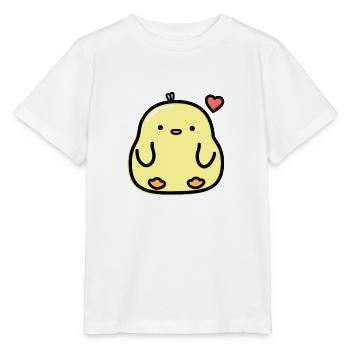 Poussin - T-shirt bio MINI CREATOR Stanley/Stella Enfant - blanc - Devant - Maike (125cm)