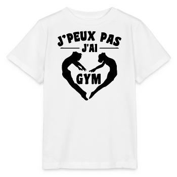 Ich kann kein Fitnessstudio | Gymnastik Geschenk | Fitnessstudio - Stanley/Stella Kinder T-Shirt MINI CREATOR  - Weiß - Vorne - Maike (125cm)