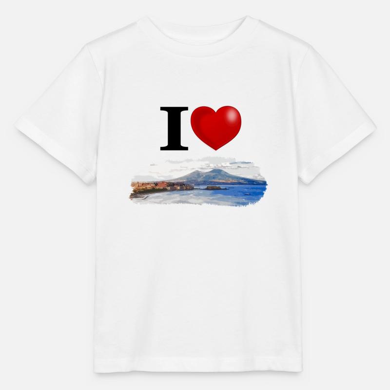 Ich liebe Neapel - Stanley/Stella Kinder T-Shirt MINI CREATOR  - Weiß