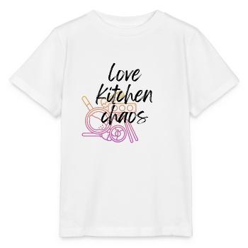 Chaos de cuisine - T-shirt bio MINI CREATOR Stanley/Stella Enfant - blanc - Devant - Maike (125cm)