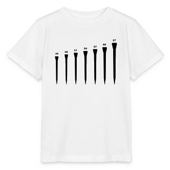 des clous pour les sabots des chevaux_c1_ - T-shirt bio MINI CREATOR Stanley/Stella Enfant - blanc - Devant - Maike (125cm)