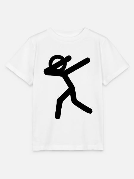 Dabbin' - Stanley/Stella Kinder T-Shirt MINI CREATOR  - Weiß
