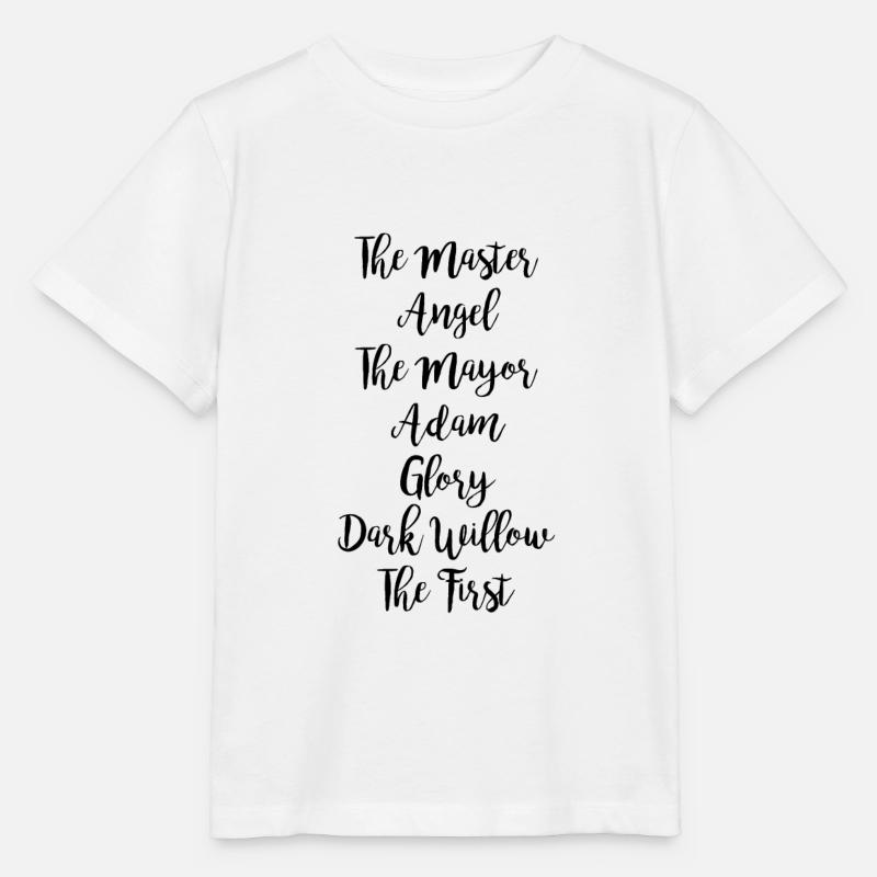 Buffy Bösewichte - Stanley/Stella Kinder T-Shirt MINI CREATOR - Weiß