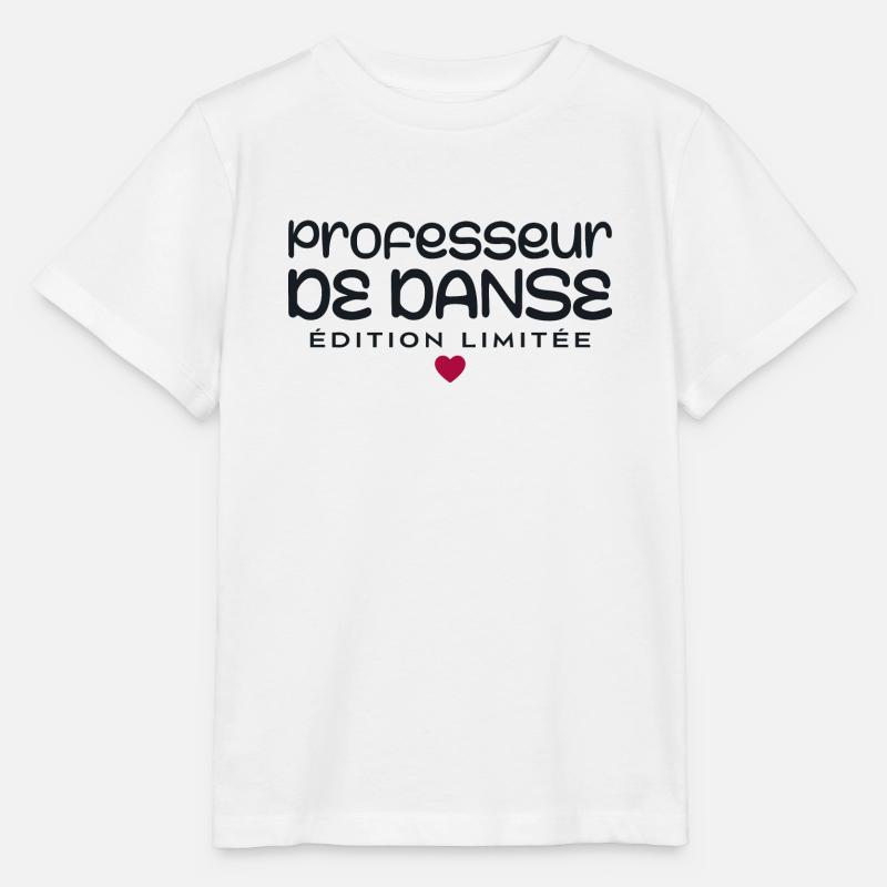 Professeur de danse - T-shirt bio MINI CREATOR Stanley/Stella Enfant - blanc