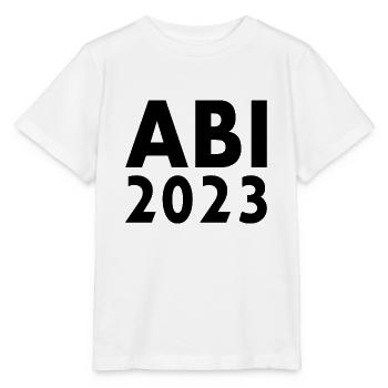 Abi 2023 - Stanley/Stella Kinder T-Shirt MINI CREATOR  - Weiß - Vorne - Maike (125cm)