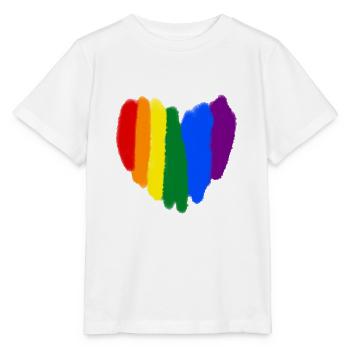 Coeur de fierté - T-shirt bio MINI CREATOR Stanley/Stella Enfant - blanc - Devant - Maike (125cm)