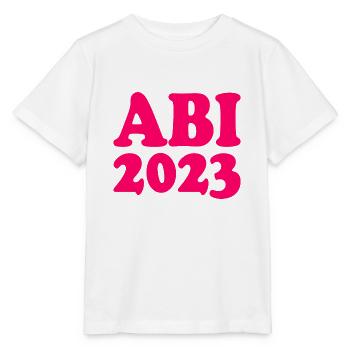 Abi 2023 - Stanley/Stella Kinder T-Shirt MINI CREATOR  - Weiß - Vorne - Maike (125cm)