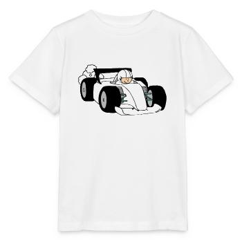 Formula Race car - Stanley/Stella MINI CREATOR Kids’ T-Shirt - white - Front - Maike (125cm)
