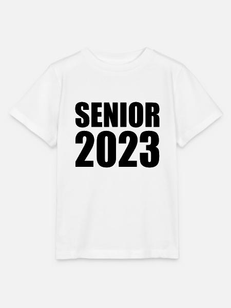 Senior 2023 - Stanley/Stella Kinder T-Shirt MINI CREATOR  - Weiß