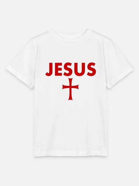 jesus kreuz - Stanley/Stella Kinder T-Shirt MINI CREATOR  - Weiß