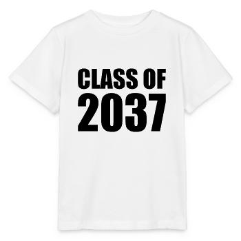 Class of 2037 - Stanley/Stella MINI CREATOR Kids’ T-Shirt - white - Front - Maike (125cm)