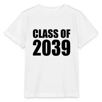 Class of 2039 - Stanley/Stella Kinder T-Shirt MINI CREATOR  - Weiß - Vorne - Maike (125cm)