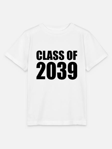 Class of 2039 - Stanley/Stella Kinder T-Shirt MINI CREATOR  - Weiß