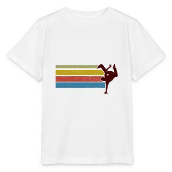 break dance - T-shirt bio MINI CREATOR Stanley/Stella Enfant - blanc - Devant - Maike (125cm)