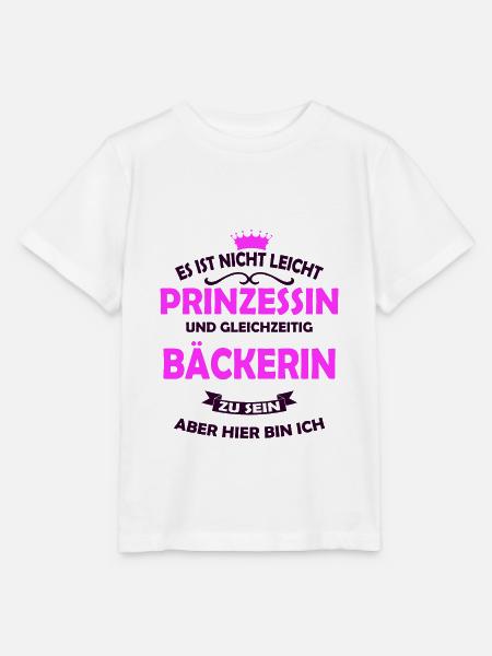 Bäckerin - Stanley/Stella Kinder T-Shirt MINI CREATOR - Weiß
