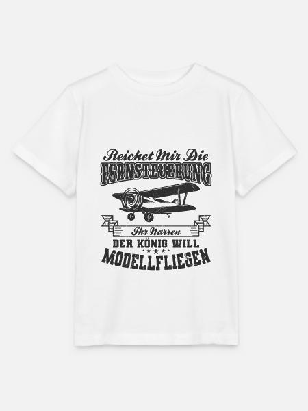 Modellflug - Stanley/Stella Kinder T-Shirt MINI CREATOR - Weiß