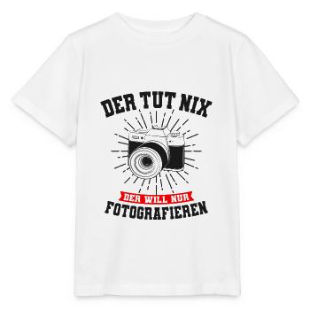 Fotograf - Stanley/Stella Kinder T-Shirt MINI CREATOR  - Weiß - Vorne - Maike (125cm)