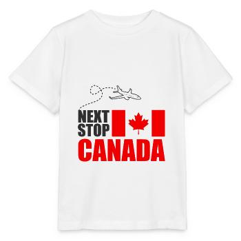 Kanada - Stanley/Stella Kinder T-Shirt MINI CREATOR  - Weiß - Vorne - Maike (125cm)