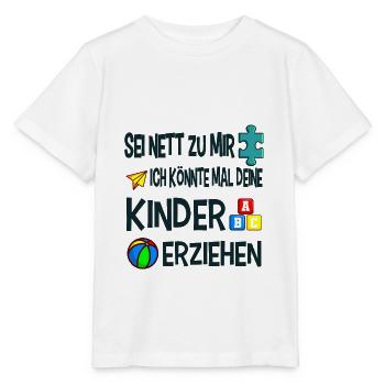 Erzieherin - Stanley/Stella Kinder T-Shirt MINI CREATOR  - Weiß - Vorne - Maike (125cm)