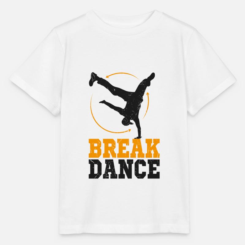 break dance - T-shirt bio MINI CREATOR Stanley/Stella Enfant - blanc