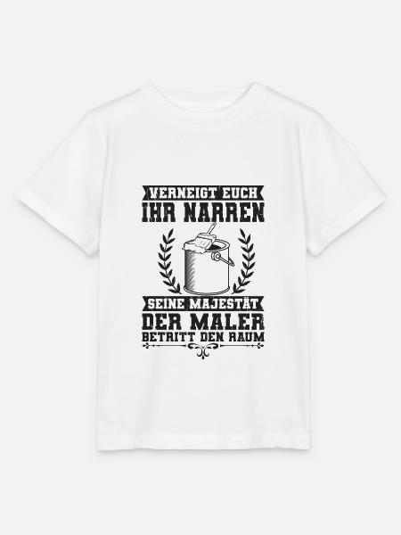 Maler - Stanley/Stella Kinder T-Shirt MINI CREATOR - Weiß