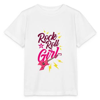 Rock N roll Girls - Stanley/Stella MINI CREATOR Kids’ T-Shirt - white - Front - Maike (125cm)