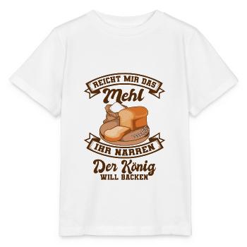 Bäcker - Stanley/Stella Kinder T-Shirt MINI CREATOR  - Weiß - Vorne - Maike (125cm)