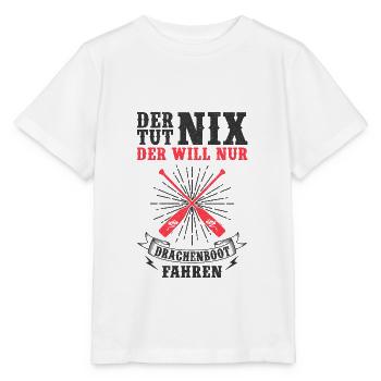 Drachenboot - Stanley/Stella Kinder T-Shirt MINI CREATOR  - Weiß - Vorne - Maike (125cm)