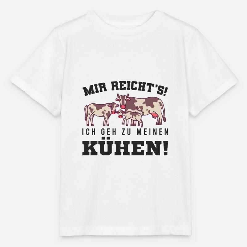 Kühe - Stanley/Stella Kinder T-Shirt MINI CREATOR  - Weiß