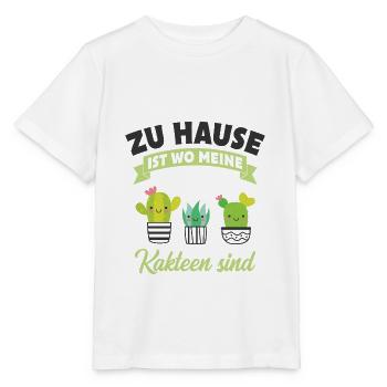 Kaktus - Stanley/Stella Kinder T-Shirt MINI CREATOR  - Weiß - Vorne - Maike (125cm)