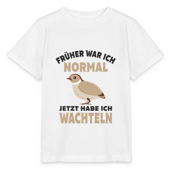 Wachtel - Stanley/Stella Kinder T-Shirt MINI CREATOR  - Weiß - Vorne - Maike (125cm)