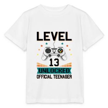 Joueur du 13e anniversaire - T-shirt bio MINI CREATOR Stanley/Stella Enfant - blanc - Devant - Maike (125cm)