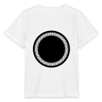 cercle antique 1 - T-shirt bio MINI CREATOR Stanley/Stella Enfant - blanc - Devant - Maike (125cm)