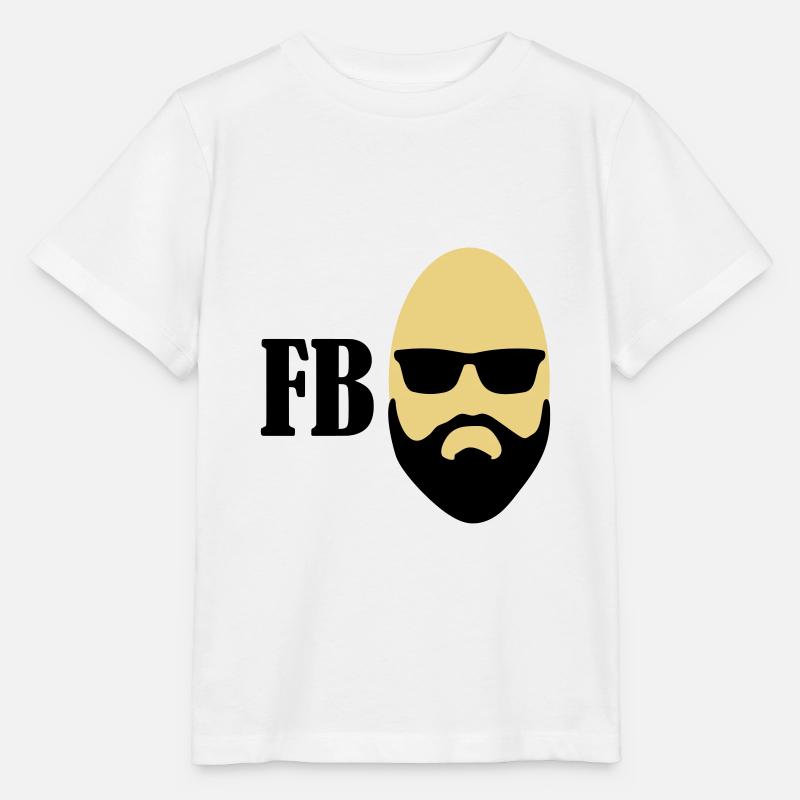 FBI - Stanley/Stella Kinder T-Shirt MINI CREATOR  - Weiß