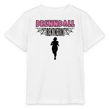 Brennball Rentnerin Brennballerin Rente Ruhestand - Stanley/Stella Kinder T-Shirt MINI CREATOR  - Weiß - Vorne - Maike (125cm)