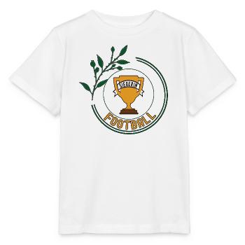 Football Siegerin Footballerin Spielerin Sieg - Stanley/Stella Kinder T-Shirt MINI CREATOR  - Weiß - Vorne - Maike (125cm)