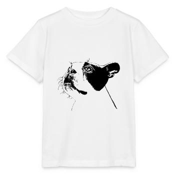 Boston Terrier - Stanley/Stella MINI CREATOR Kids’ T-Shirt - white - Front - Maike (125cm)