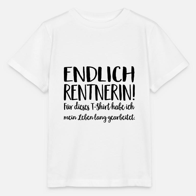Rentnerin - Stanley/Stella Kinder T-Shirt MINI CREATOR - Weiß