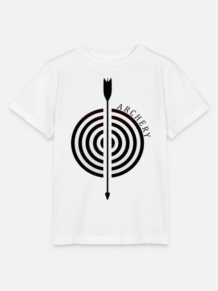 Bogenschießen - Stanley/Stella Kinder T-Shirt MINI CREATOR - Weiß