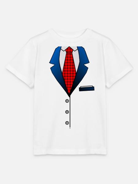 Suit - Stanley/Stella Kinder T-Shirt MINI CREATOR  - Weiß