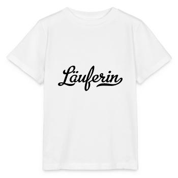 Läuferin - Stanley/Stella Kinder T-Shirt MINI CREATOR  - Weiß - Vorne - Maike (125cm)