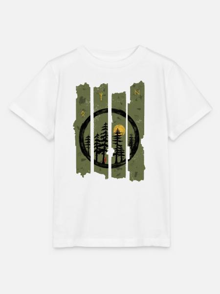 Runenwald - Stanley/Stella Kinder T-Shirt MINI CREATOR  - Weiß