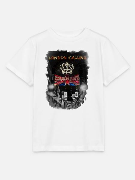 London ruft - Stanley/Stella Kinder T-Shirt MINI CREATOR  - Weiß
