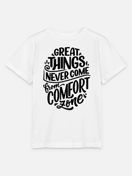 Great Things - Stanley/Stella Kinder T-Shirt MINI CREATOR  - Weiß