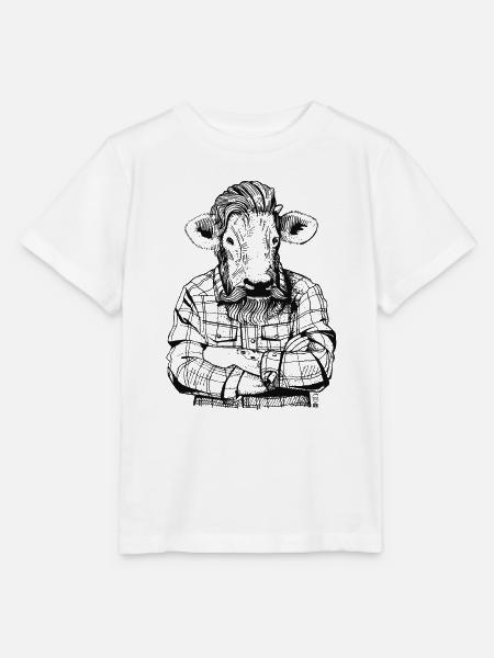 Mister Rindfleisch - Stanley/Stella Kinder T-Shirt MINI CREATOR - Weiß