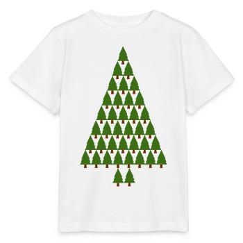arbre de Noël arbre de Noël arbre de Noël - T-shirt bio MINI CREATOR Stanley/Stella Enfant - blanc - Devant - Maike (125cm)